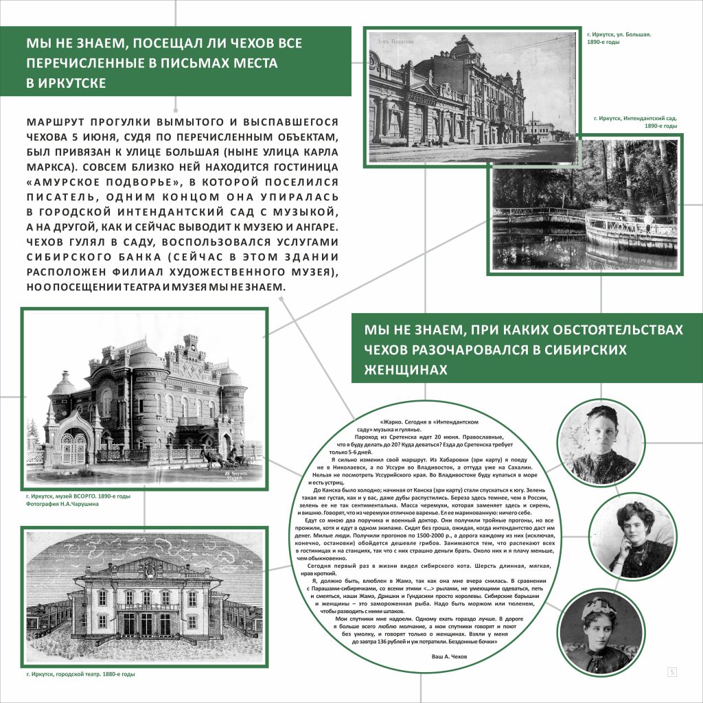 Выставка “Антон Чехов. Свой экипаж я продал в Иркутске” – Иркутский  областной краеведческий музей им. Муравьева-Амурского