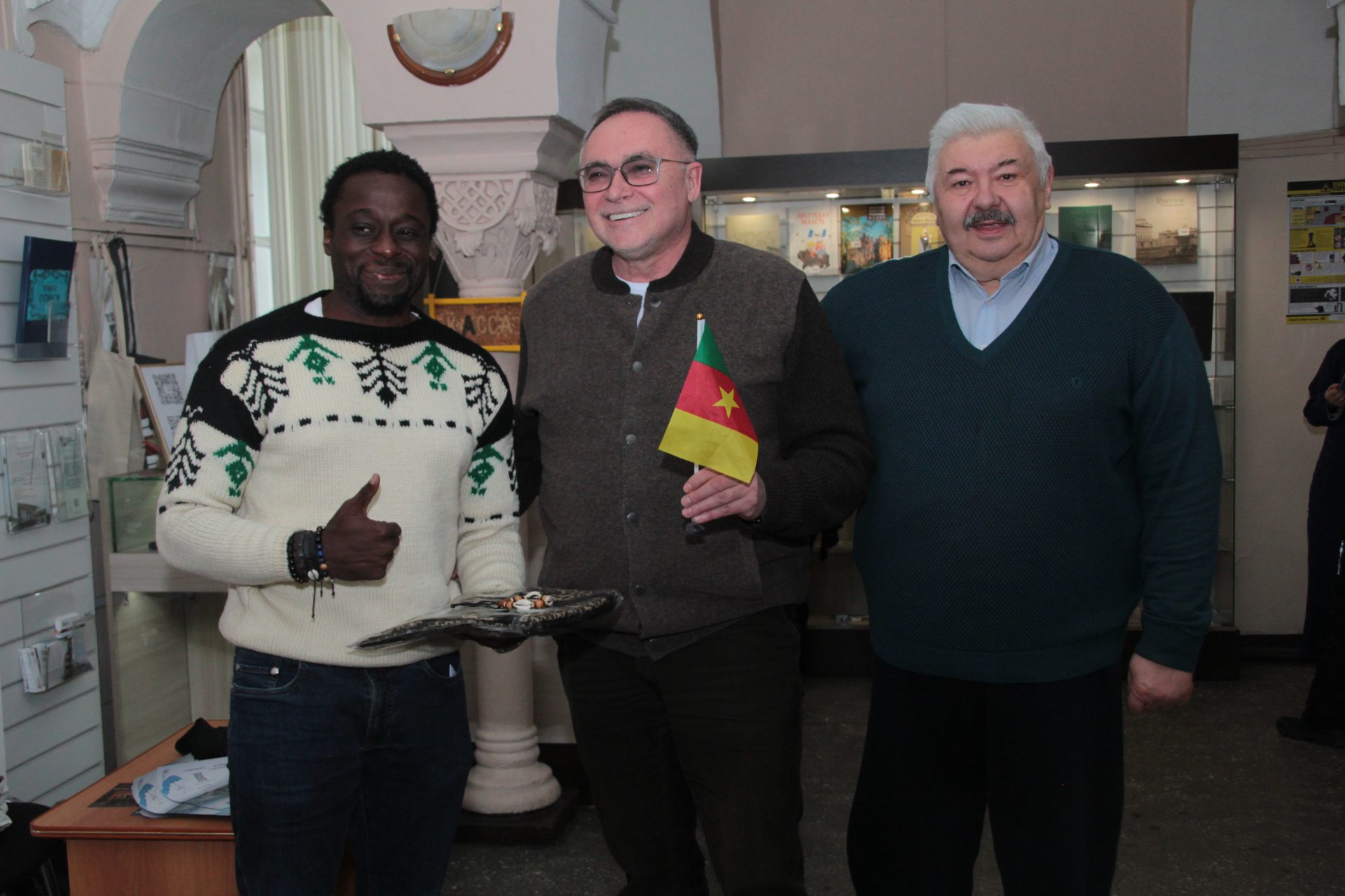 Режиссер из Камеруна посетил краеведческий музей