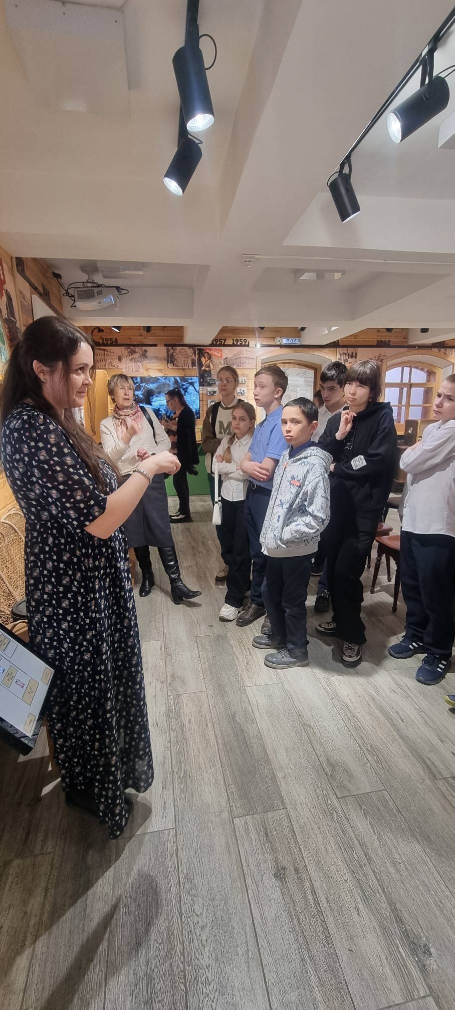 Учащиеся школы-интерната №9 посетили Музей В.Г. Распутина