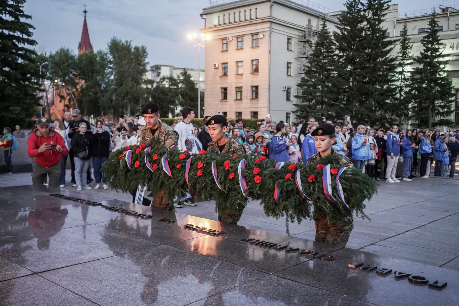 Акция “Свеча Памяти” прошла в Иркутске