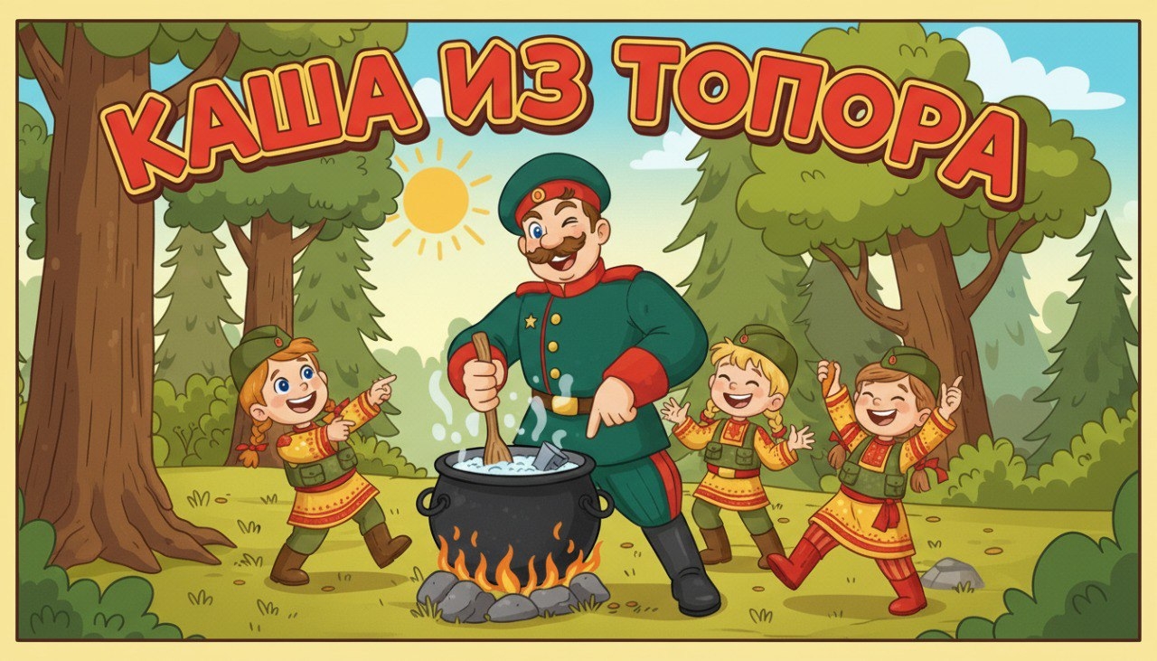 Отдел истории приглашает младших школьников на мероприятие “Каша из топора”